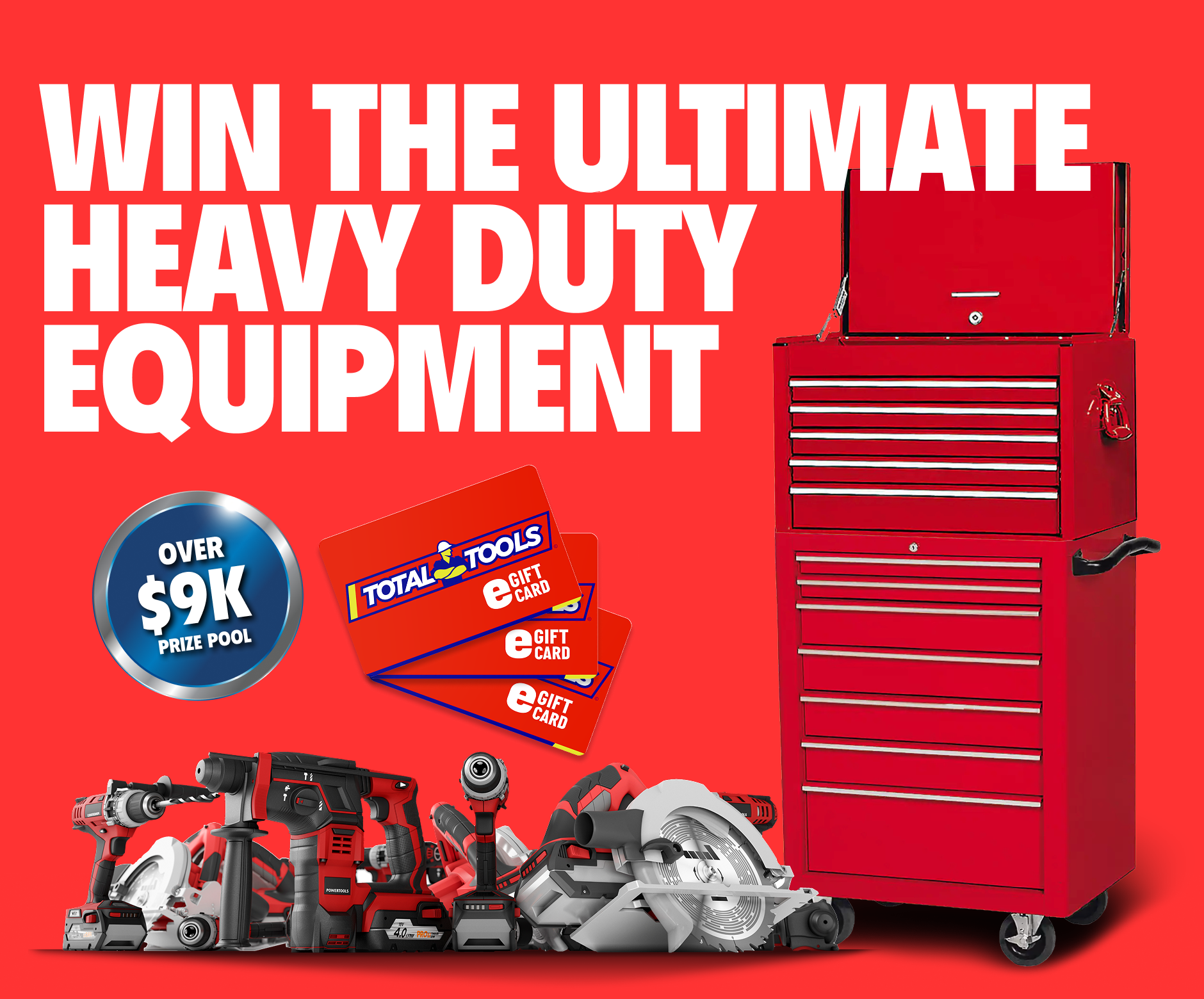 Win the Ultimate Heavy Duty Equipment